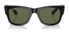 Ray-Ban MEGA WAYFARER RB0840SF Sunglasses | Size 52 / Havana №902/56 / Blue (2N 31%)