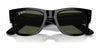 Ray-Ban MEGA WAYFARER RB0840SF Sunglasses | Size 52 / Havana №902/56 / Blue (2N 31%)