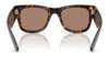 Ray-Ban MEGA WAYFARER RB0840SF Sunglasses | Size 52 / Havana №902/56 / Blue (2N 31%)