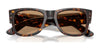 Ray-Ban MEGA WAYFARER RB0840SF Sunglasses | Size 52 / Havana №902/56 / Blue (2N 31%)