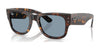 Ray-Ban MEGA WAYFARER RB0840SF Sunglasses | Size 52 / Havana №902/56 / Blue (2N 31%)