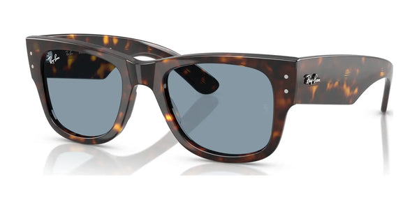 Ray-Ban MEGA WAYFARER RB0840SF Sunglasses | Size 52 / Havana №902/56 / Blue (2N 31%)