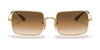 Ray-Ban RECTANGLE RB1969 Sunglasses | Size 54 / Arista Gold №9150B1 / Dark Grey (3N 15.30%)