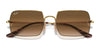 Ray-Ban RECTANGLE RB1969 Sunglasses | Size 54 / Arista Gold №9150B1 / Dark Grey (3N 15.30%)