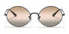 Ray-Ban OVAL RB1970 Sunglasses | Size 54 / Black №002/GG / Pink/Brown (1N 64%)