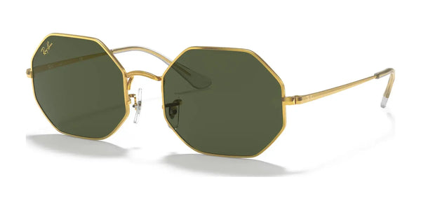Ray-Ban OCTAGON RB1972 Sunglasses | Size 54 / Gold №919631 / G-15 Green (3N 13.2%)