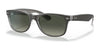 Ray-Ban NEW WAYFARER RB2132 Sunglasses | Size 52 / Gunmetal №614371 / Grey Gradient (3N 14.02%)