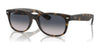 Ray-Ban NEW WAYFARER RB2132 Sunglasses | Size 58 / Havana №865/78 / Blue (Polarized) (3P 14%)
