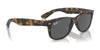 Ray-Ban NEW WAYFARER RB2132 Sunglasses | Size 55 / Black №901L / G-15 Green (3N 13.2%)