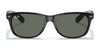 Ray-Ban NEW WAYFARER RB2132 Sunglasses | Size 52 / Black №901 / G-15 Green (3N 13.2%)