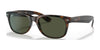 Ray-Ban NEW WAYFARER RB2132 Sunglasses | Size 52 / Tortoise №902 / G-15 Green (3N 13.2%)