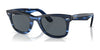 Ray-Ban WAYFARER RB2140 Sunglasses / Striped Blue №1361R5 / Blue (3N 10.7%) / Size 50