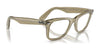 Ray-Ban WAYFARER RB2140 Eyeglasses | Size 50 / Photo Striped Grey №1387GG / Clear/Blue (Photochromic) (3F 16.3%)