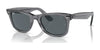 Ray-Ban WAYFARER RB2140 Sunglasses / Transparent Gray №6773R5 / Blue (3N 10.7%) / Size 50
