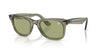 Ray-Ban WAYFARER RB2140 Sunglasses / Transparent Green №68694E / Bottle Green (2N 35.10%) / Size 50