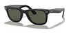 Ray-Ban WAYFARER RB2140 Sunglasses / Black №901/58 / Green (Polarized) (3P 11%) / Size 50