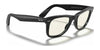 Ray-Ban WAYFARER RB2140 Eyeglasses | Size 50 / Photo Striped Grey №1387GG / Clear/Blue (Photochromic) (3F 16.3%)