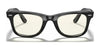 Ray-Ban WAYFARER RB2140 Eyeglasses | Size 50 / Photo Striped Grey №1387GG / Clear/Blue (Photochromic) (3F 16.3%)
