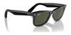 Ray-Ban WAYFARER RB2140F Sunglasses / Black №901/64 / Blue/Grey Classic (1N 54.8%) / Size 52