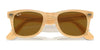 Ray-Ban WAYFARER RB2140F Sunglasses / Black №901/64 / Blue/Grey Classic (1N 54.8%) / Size 52