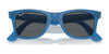 Ray-Ban WAYFARER RB2140F Sunglasses / Black №901/64 / Blue/Grey Classic (1N 54.8%) / Size 52