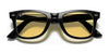 Ray-Ban WAYFARER RB2140F Sunglasses / Black №901/64 / Blue/Grey Classic (1N 54.8%) / Size 52