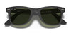 Ray-Ban WAYFARER RB2140F Sunglasses / Black №901/64 / Blue/Grey Classic (1N 54.8%) / Size 52
