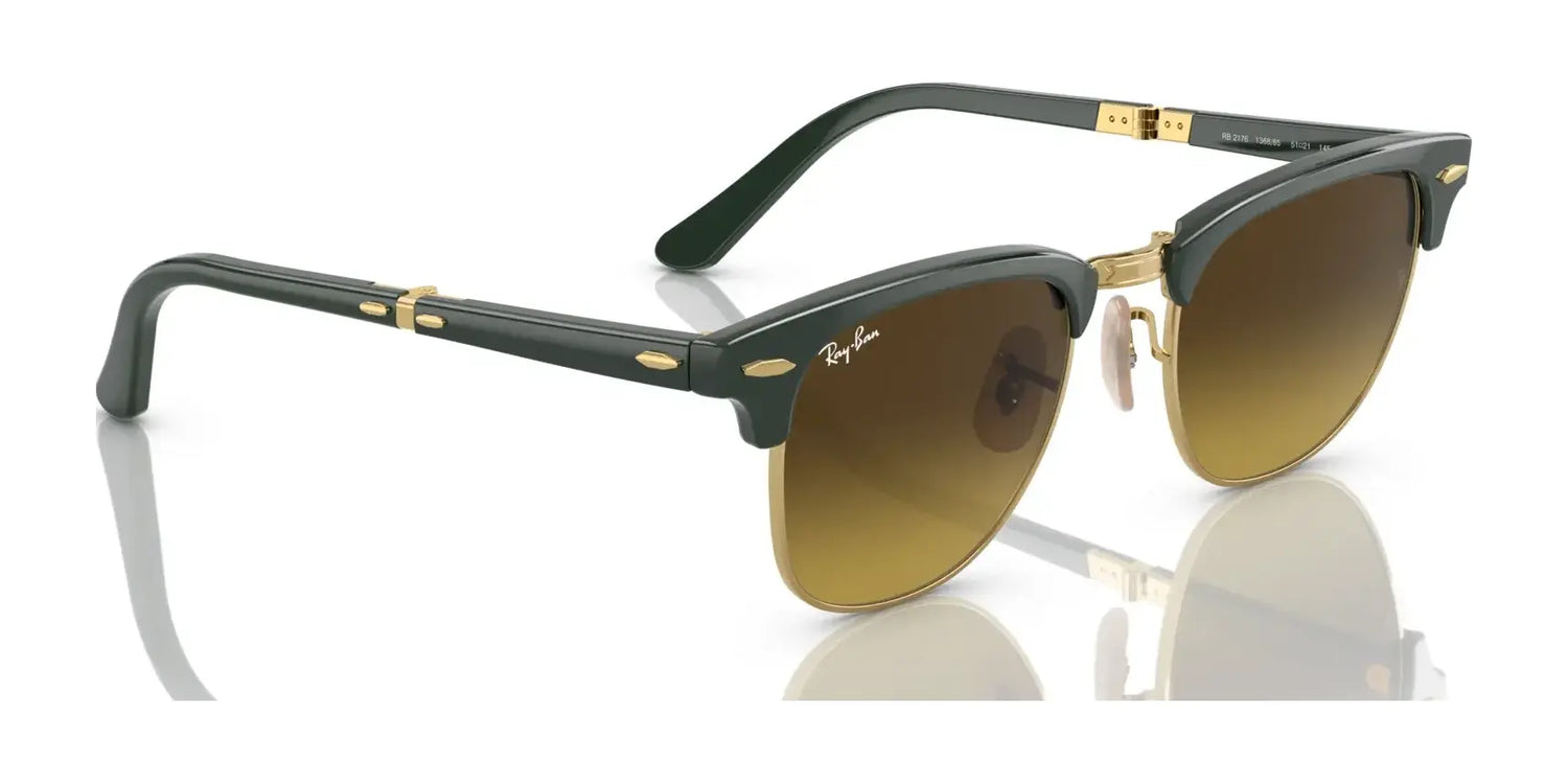 Ray-Ban CLUBMASTER FOLDING RB2176 Sunglasses | Size 51 Ray-Ban CLUBMASTER FOLDING RB2176 Sunglasses | Size 51