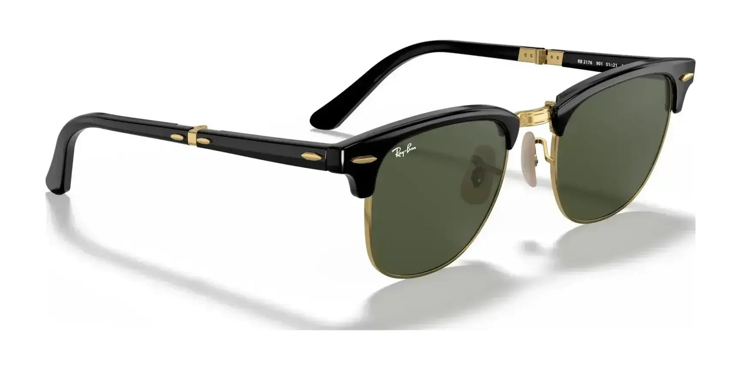 Ray-Ban CLUBMASTER FOLDING RB2176 Sunglasses | Size 51 Ray-Ban CLUBMASTER FOLDING RB2176 Sunglasses | Size 51