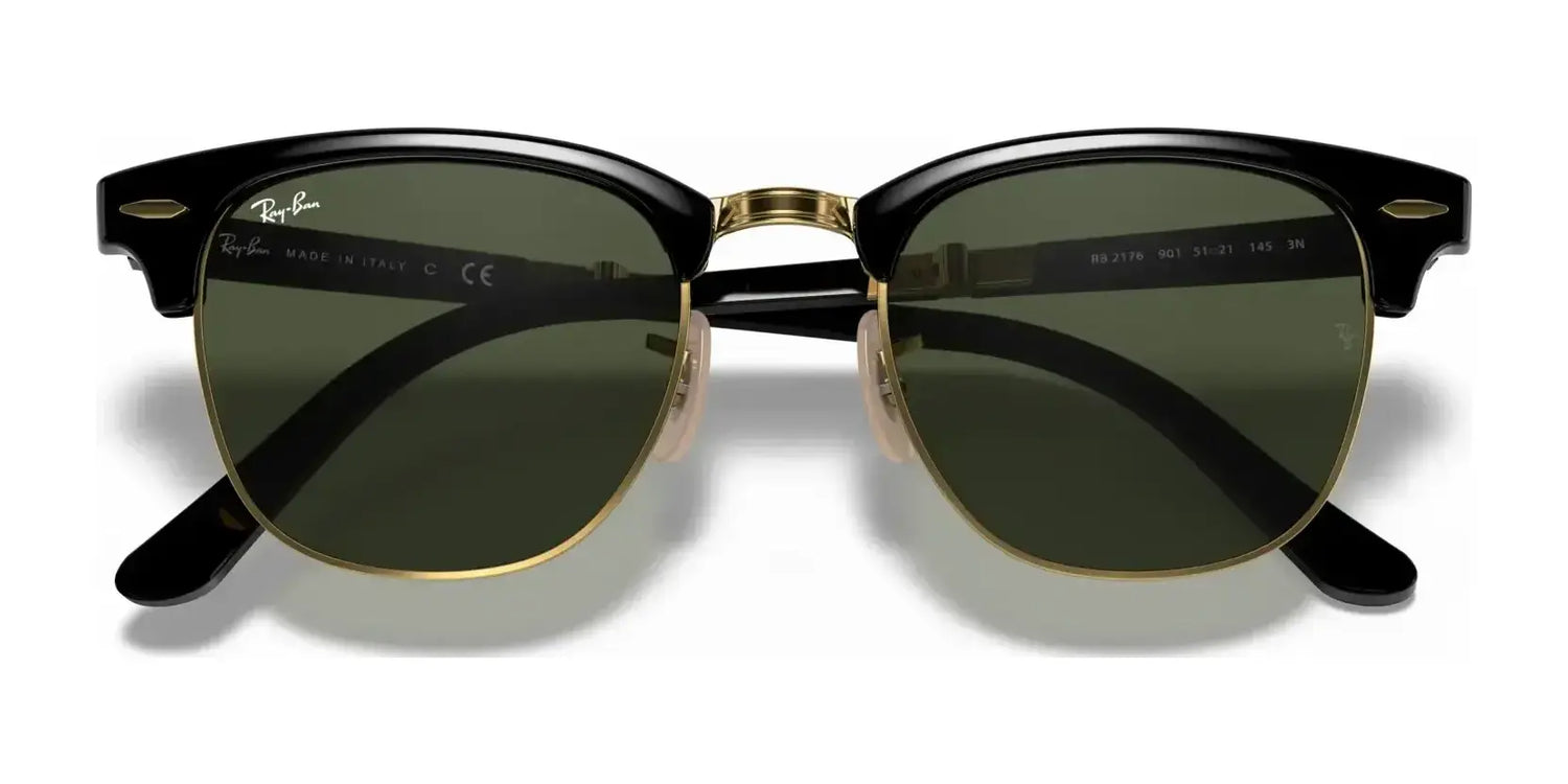 Ray-Ban CLUBMASTER FOLDING RB2176 Sunglasses | Size 51 Ray-Ban CLUBMASTER FOLDING RB2176 Sunglasses | Size 51