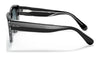 Ray-Ban ROUNDABOUT RB2192F Sunglasses | Size 47 / Black On Transparent №12943M / Blue Gradient Grey (2N 21%)