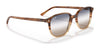 Ray-Ban LEONARD RB2193F Sunglasses | Size 55 / Brown Havana №1327GF / Blue/Grey Gradient (1N 71.8%)