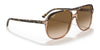 Ray-Ban BILL RB2198 Sunglasses / Havana On Transparent Brown №129251 / Light Brown Gradient (2N 30.5%) / Size 56