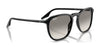 Ray-Ban RB2203F Sunglasses | Size 55 / Black №901/32 / Clear/Grey (2N 33.3%)