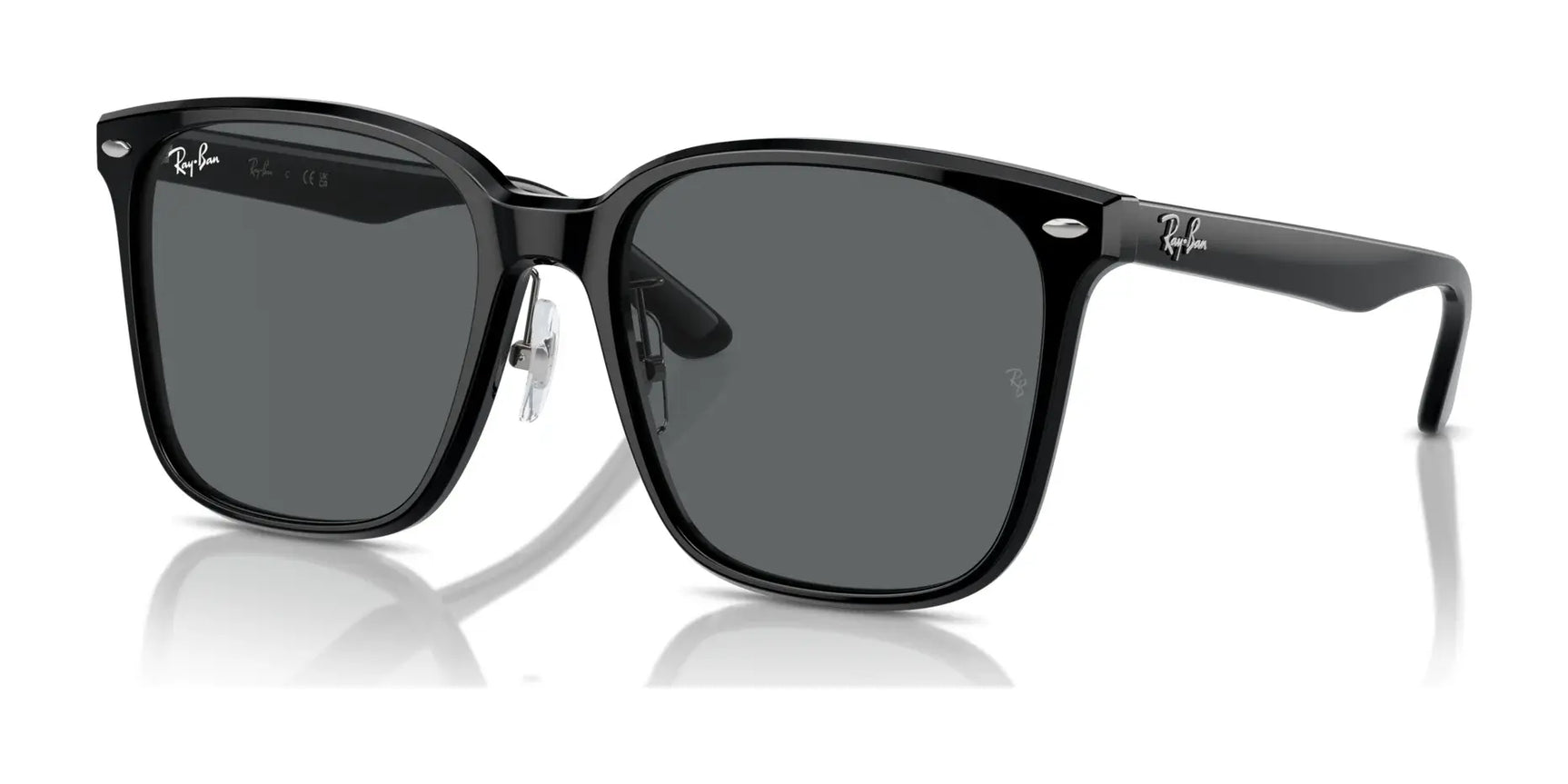 Ray-Ban RB2206D Sunglasses Black / Dark Grey Ray-Ban RB2206D Sunglasses Black / Dark Grey