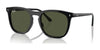Ray-Ban RB2210F Sunglasses | Size 53 / Black №901/31 / Green (3N 13.2%)