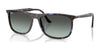 Ray-Ban RB2216 Sunglasses / Havana Blue Turtle №1430GK / Blue Vintage Gradient Black (3N 13.8%) / Size 58