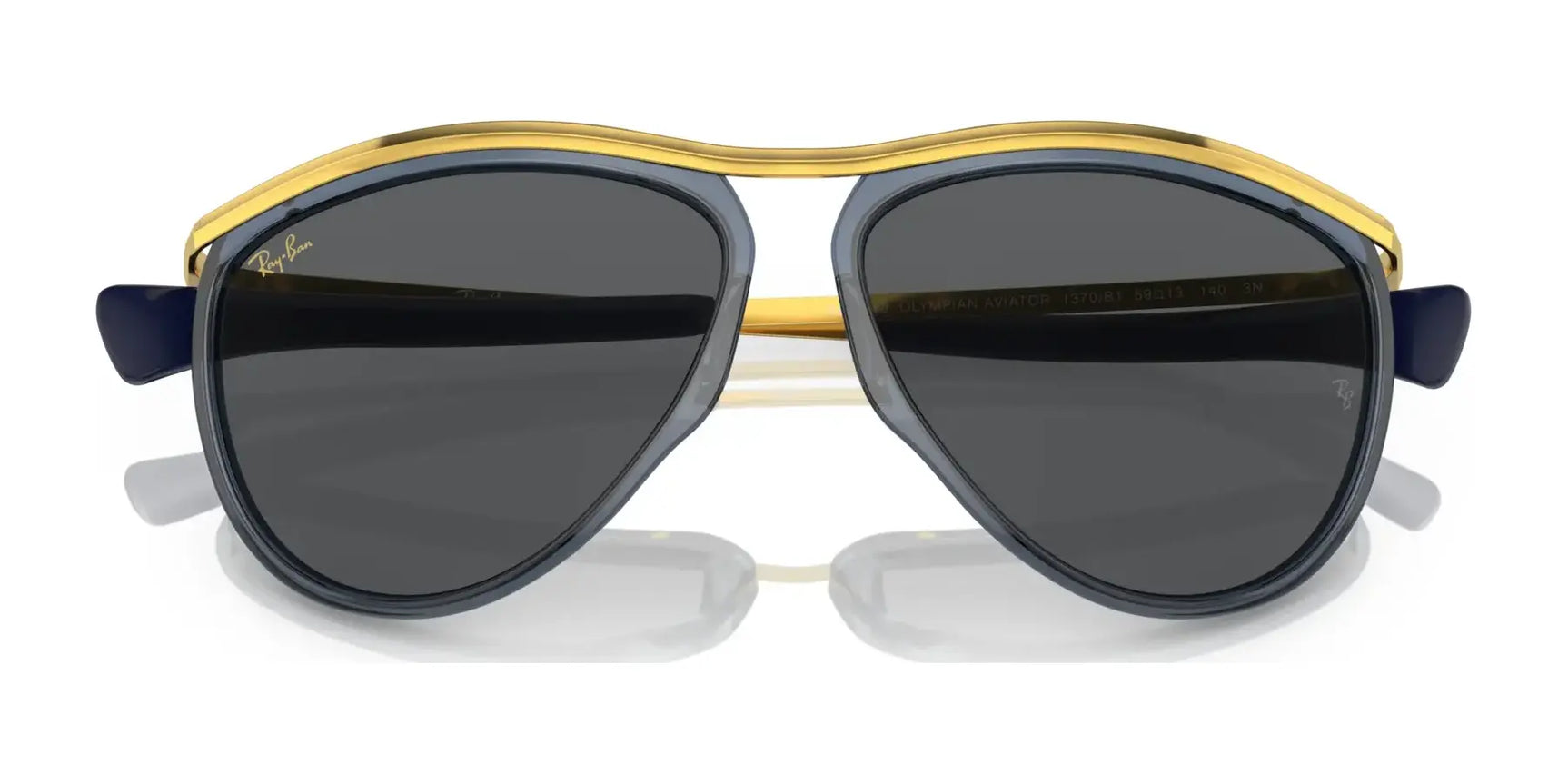 Ray-Ban OLYMPIAN AVIATOR RB2219 Sunglasses | Size 59 Ray-Ban OLYMPIAN AVIATOR RB2219 Sunglasses | Size 59