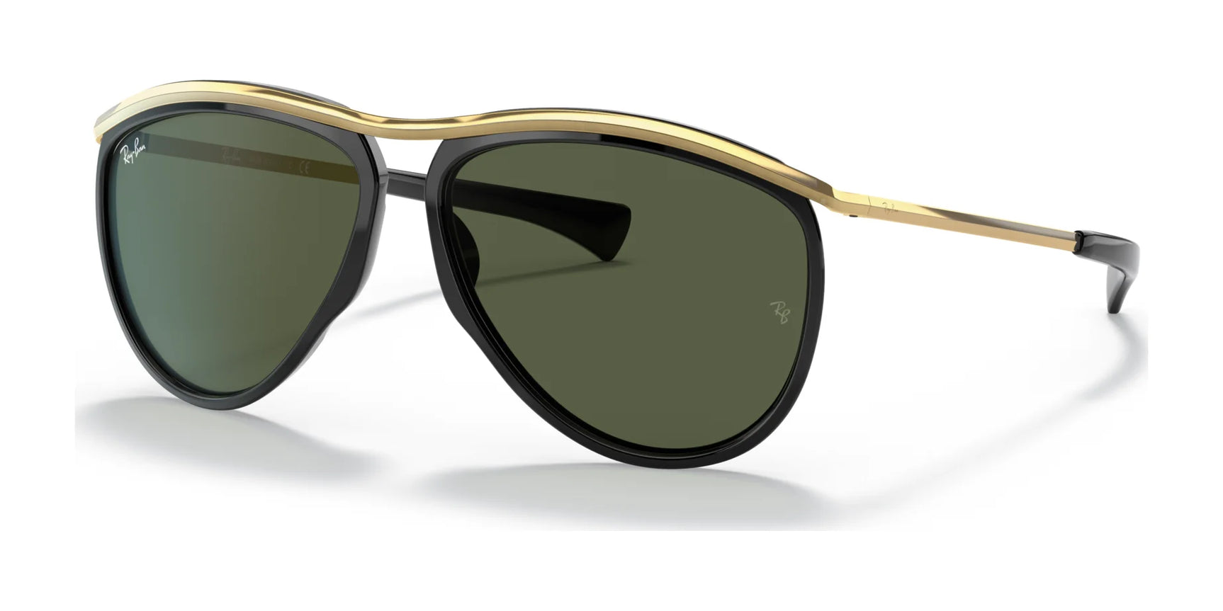 Ray-Ban OLYMPIAN AVIATOR RB2219 Sunglasses | Size 59 Ray-Ban OLYMPIAN AVIATOR RB2219 Sunglasses | Size 59