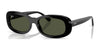 Ray-Ban RB2221 Sunglasses / Black №901/31 / Green (3N 13.2%) / Size 53