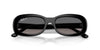 Ray-Ban RB2221F Sunglasses | Size 55 / Black №901/31 / Green (3N 13.2%)