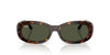 Ray-Ban RB2221F Sunglasses | Size 55 / Black №901/31 / Green (3N 13.2%)