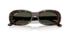 Ray-Ban RB2221F Sunglasses | Size 55 / Black №901/31 / Green (3N 13.2%)