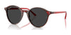 Ray-Ban BERNARD RB2230 Sunglasses / Transparent Shade Fantasy Red №141948 / Black (Polarized) (3P 11.40%) / Size 51