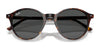 Ray-Ban BERNARD RB2230 Eyeglasses | Size 53 / Havana №902/GH / Transitions 8 Grey (Photochromic) (3F 15.7%)