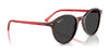 Ray-Ban BERNARD RB2230F Sunglasses | Size 51 / Transparent Shade Fantasy Green №14210A / Brown (3N 14%)