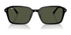 Ray-Ban RAIMOND RB2231F Sunglasses | Size 56 / Black №901/31 / G-15 Green (3N 13.2%)