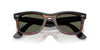 Ray-Ban WAYFARER RB2240 Sunglasses | Size 50 / Havana On Black №1441R5 / Blue (3N 10.7%)