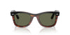 Ray-Ban WAYFARER RB2240F Sunglasses | Size 52 / Black On Transparent №129432 / Clear Gradient Grey (2N 33.3%)