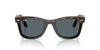 Ray-Ban WAYFARER RB2240F Sunglasses | Size 52 / Black On Transparent №129432 / Clear Gradient Grey (2N 33.3%)